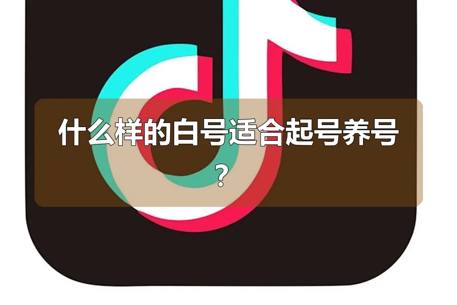 什么样的白号适合起号养号?